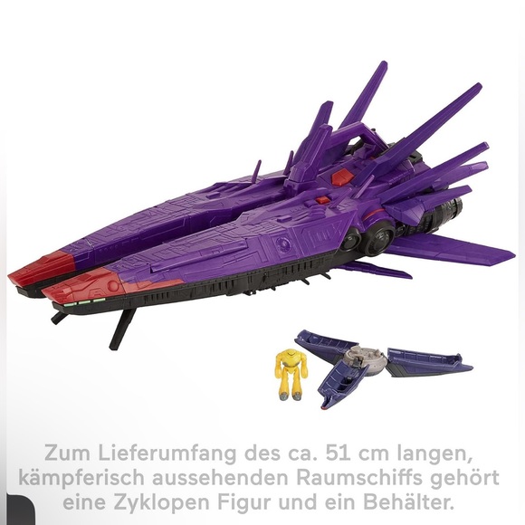 Disney Pixar Lightyear Hyperspeed Series Zurg Mothership 24 Inch Long Spacecraft - Picture 4 of 8